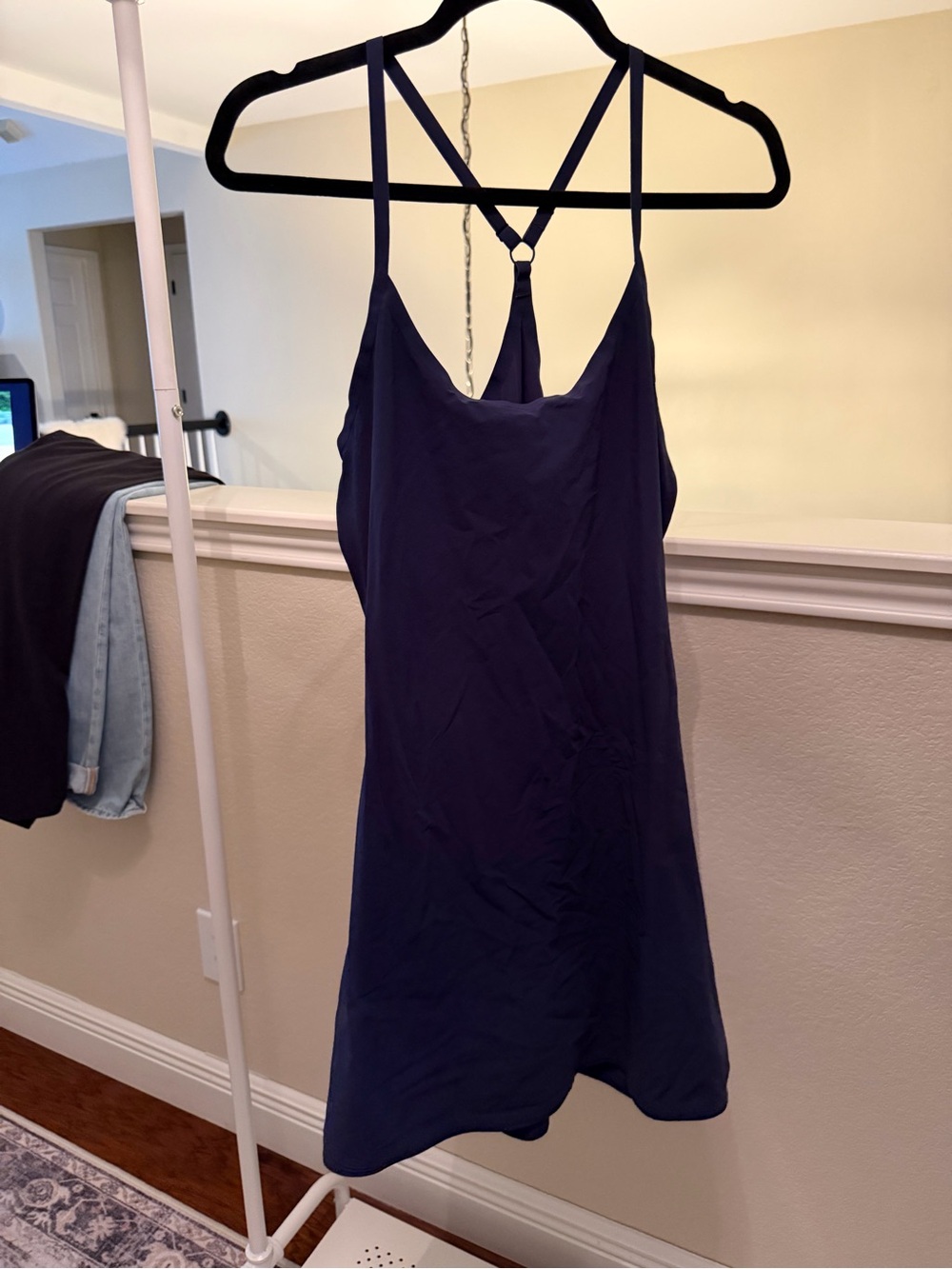 Outdoor Voices The Exercise Dress Navy Blue